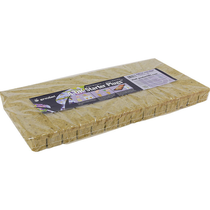 Grodan A-OK Starter Plugs, 1.5" - 98 per Sheet - Case of 30 Sheets