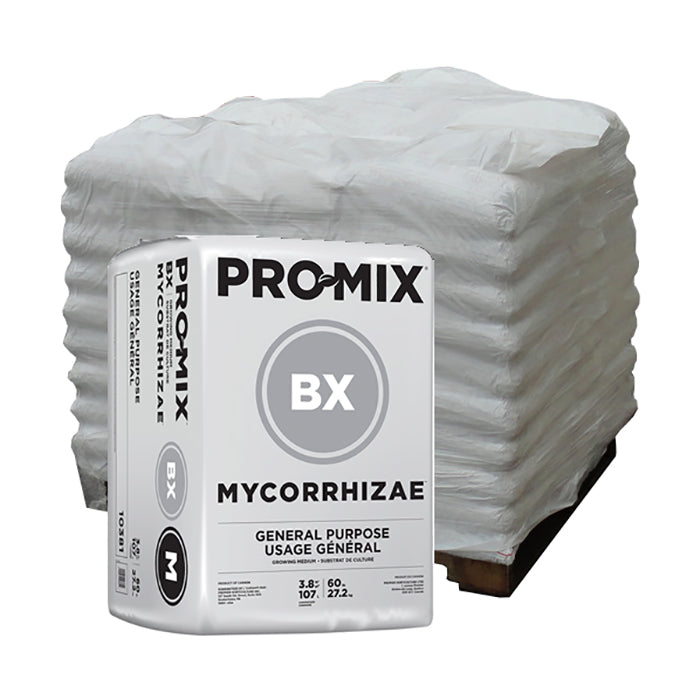 PRO-MIX BX Mycorrhizae Soilless Potting Mix, 3.8 cu. ft. - Pallet of 30 Bags