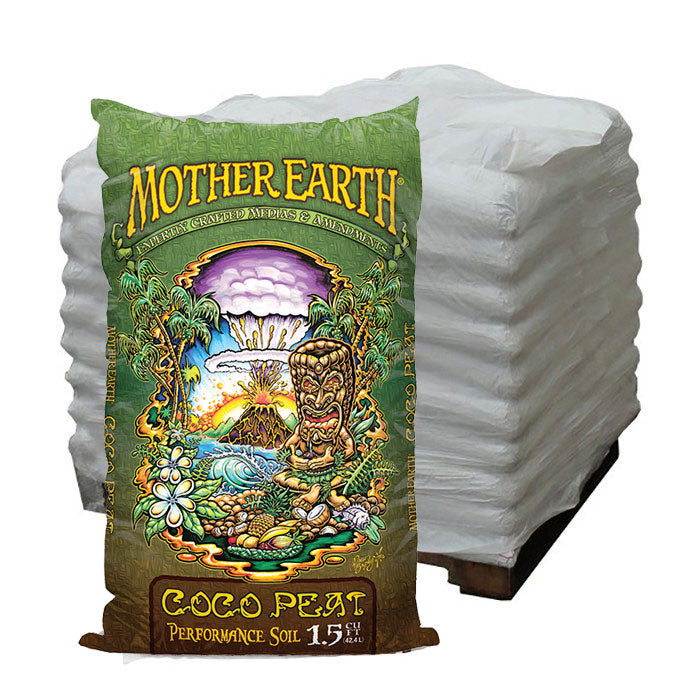 Mother Earth Coco Peat Performance Soil, 1.5 Cubic Feet - Pallet of 60 Bags