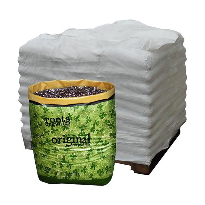 Roots Organics Original Potting Soil, 1.5 Cubic Feet - Pallet of 70 Bags