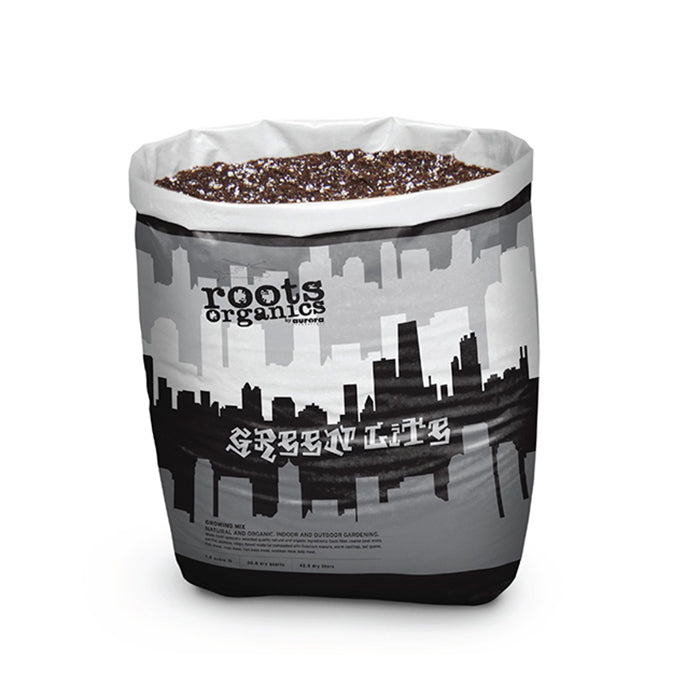 Roots Organics Greenlite Potting Soil Mix, 1.5 Cubic Feet - Pallet of 70 Bags