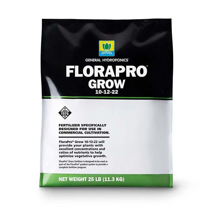 commercial plant fertilizer General Hydroponics FloraPro Grow 25 lb