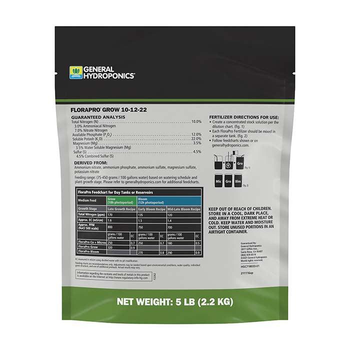 General Hydroponics FloraPro Grow