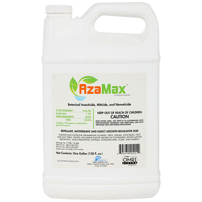 General Hydroponics AzaMax Insecticide, Miticide, & Nematicide Concentrate
