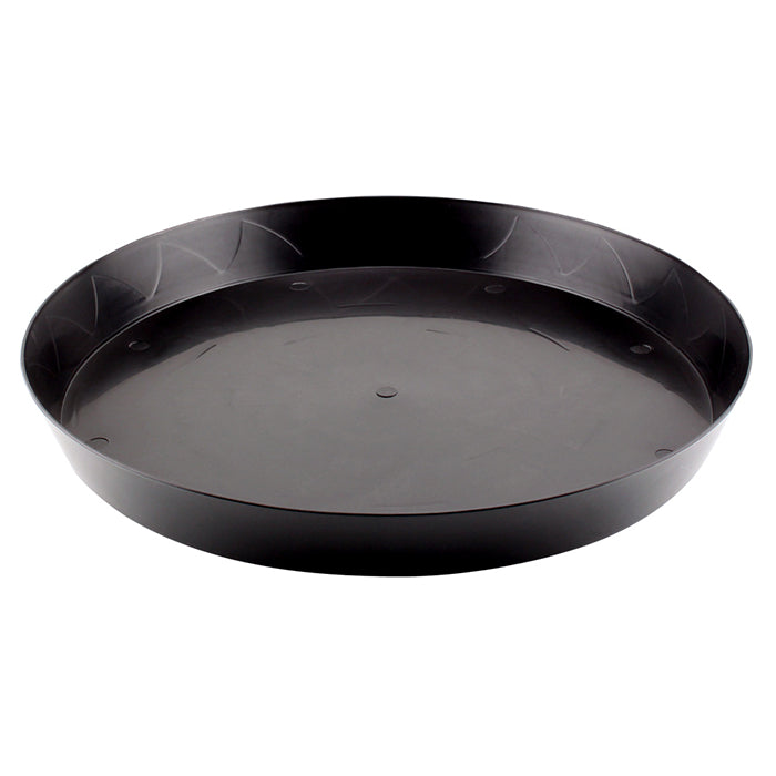 Gro Pro Heavy Duty Black Saucer - 16 in. - Pack of 35