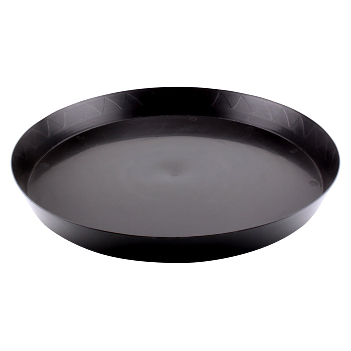Gro Pro Heavy Duty Black Saucer - 18 in. - Pack of 35