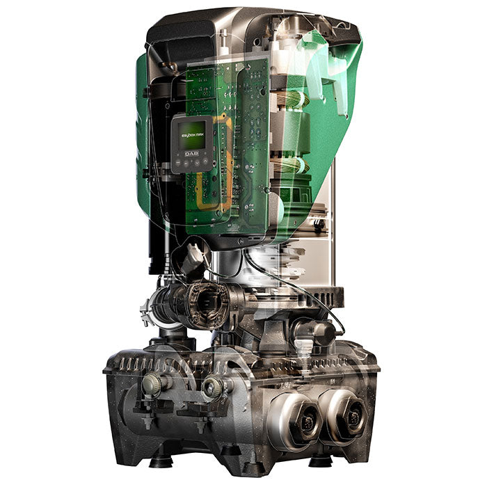 DAB ESYBOX MAX 60/120 Single Electronic Water Pressure Booster Pump System with ESYDOCK, 380-480 Volt