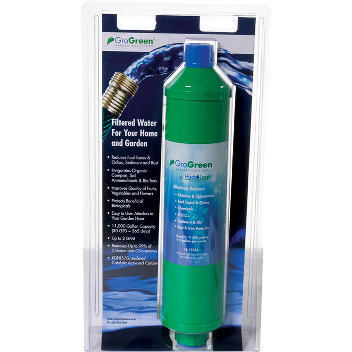 Hydro Logic GroGreen - Garden Hose Filter (HL31024)