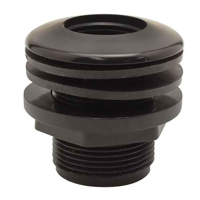 Hydro Flow Bulkhead Thread, 3/4 Inch Hole Size, 1 1/2 Inch - Pack of 25