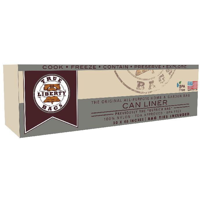 True Liberty Bags All Purpose Can Liner, 30 Inch x 48 Inch, Pack of 10