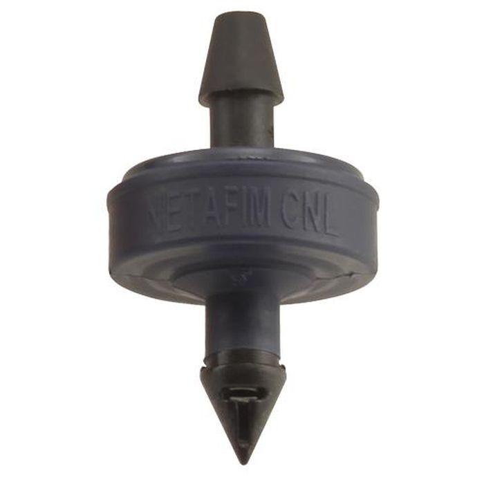 Netafim Self Piercing Pressure Compensating Emitters with Internal Check Valve, Blue, 1/2 GPH - Pack of 25 (SPCV05-25)
