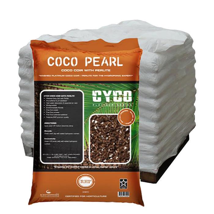 Cyco Coco Pearl RHP Certified Soilless Mix, 50 Liter - Pallet of 45 Bags