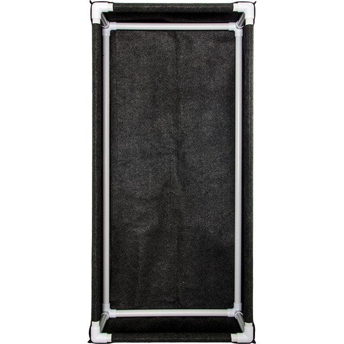 Dirt Pot Fabric Soil Box with PVC Frame, 2' x 4'