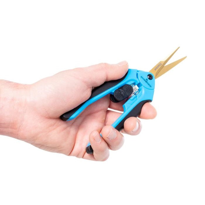 Hydrofarm Trim Fast Titanium Ergonomic Curved Blade Pruner