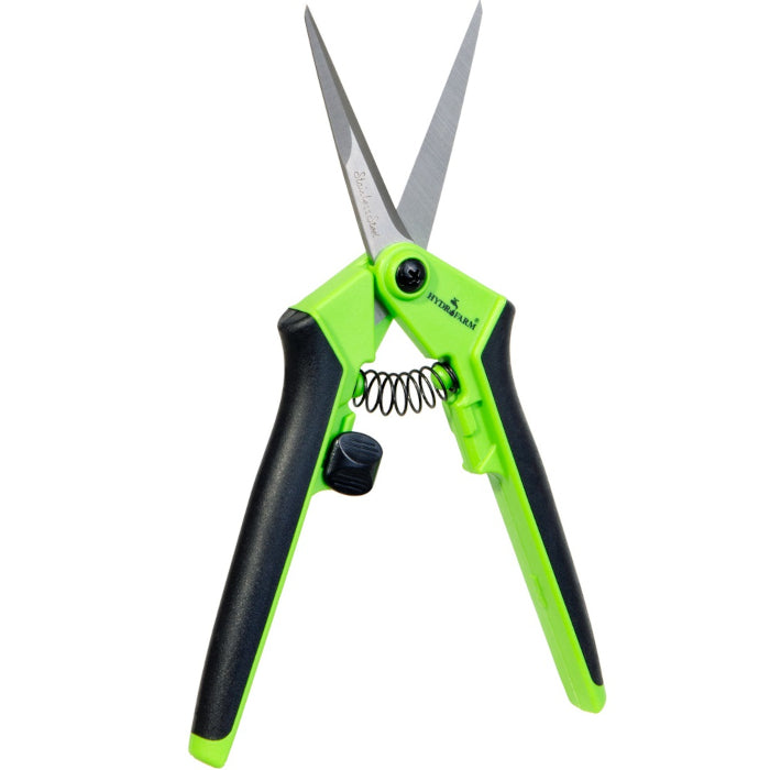 Hydrofarm Trim Fast Stainless Steel Precision Light Weight Straight Blade Pruner
