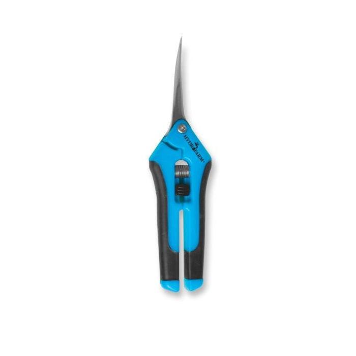 Hydrofarm Trim Fast Stainless Steel Precision Light Weight Curved Blade Pruner