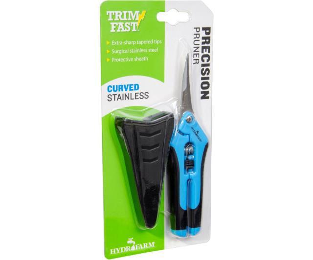 Hydrofarm Trim Fast Stainless Steel Precision Curved Blade Pruner