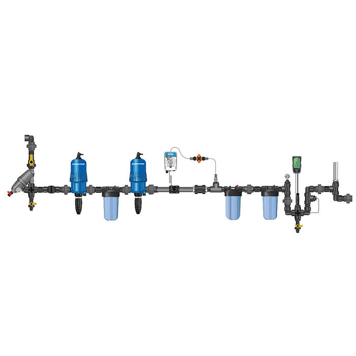 Dosatron Hi-Flo Nutrient Delivery System Kit for HGV Nutrients - 2 Dosers