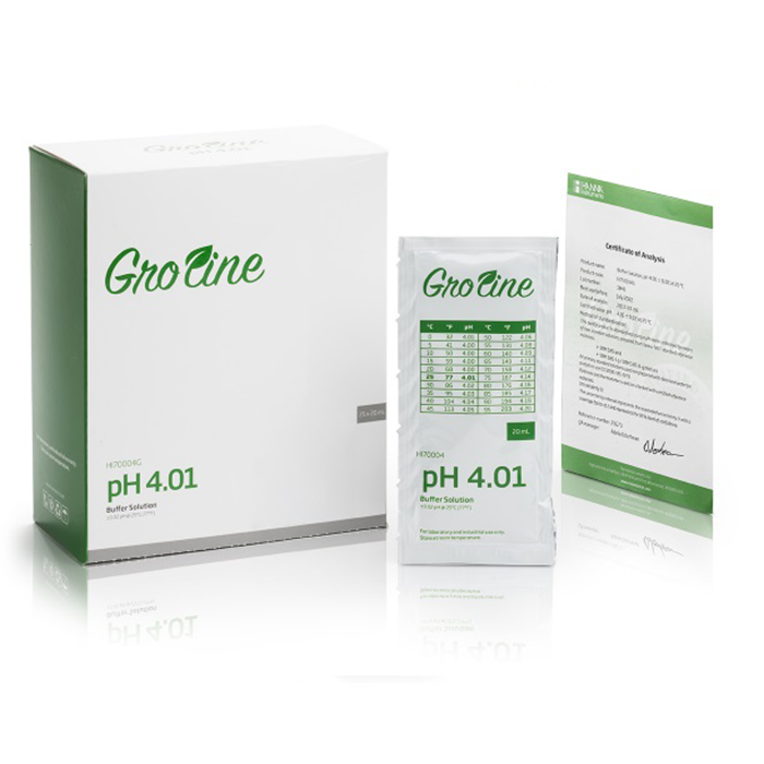 Hanna Instruments GroLine pH 4.01 Calibration Buffer