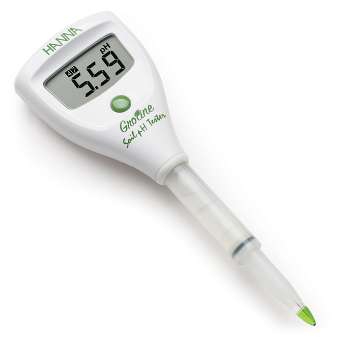 Hanna Instruments GroLine Direct Soil pH Tester with Removeable Sleeve