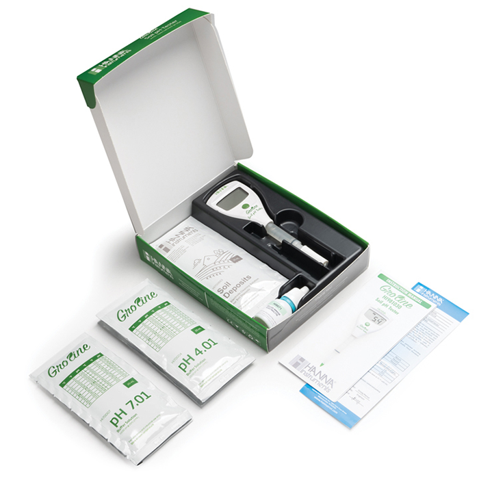 Hanna Instruments GroLine Direct Soil pH Tester with Removeable Sleeve