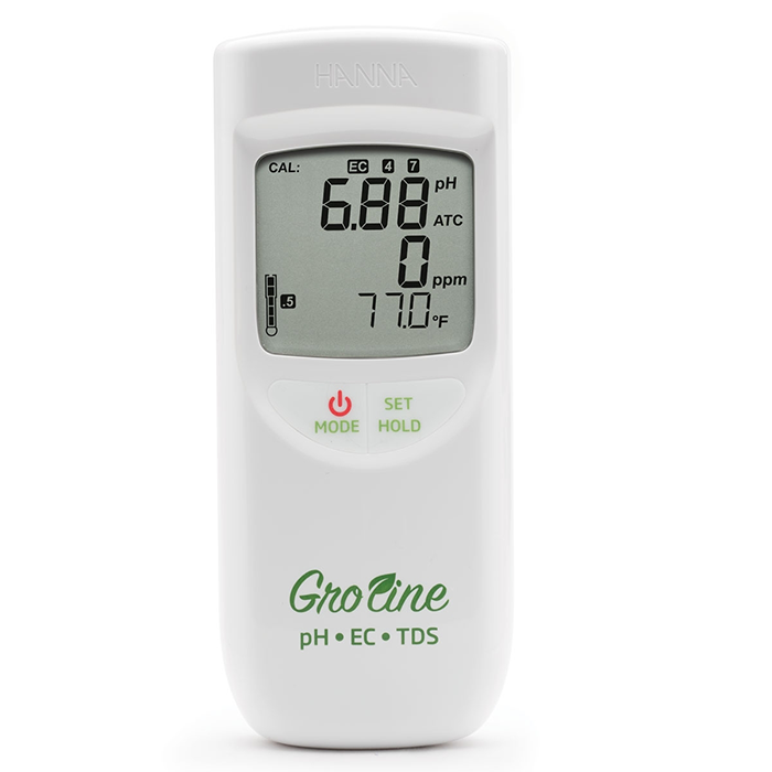 Hanna Instruments GroLine Portable Waterproof pH/EC/TDS Meter