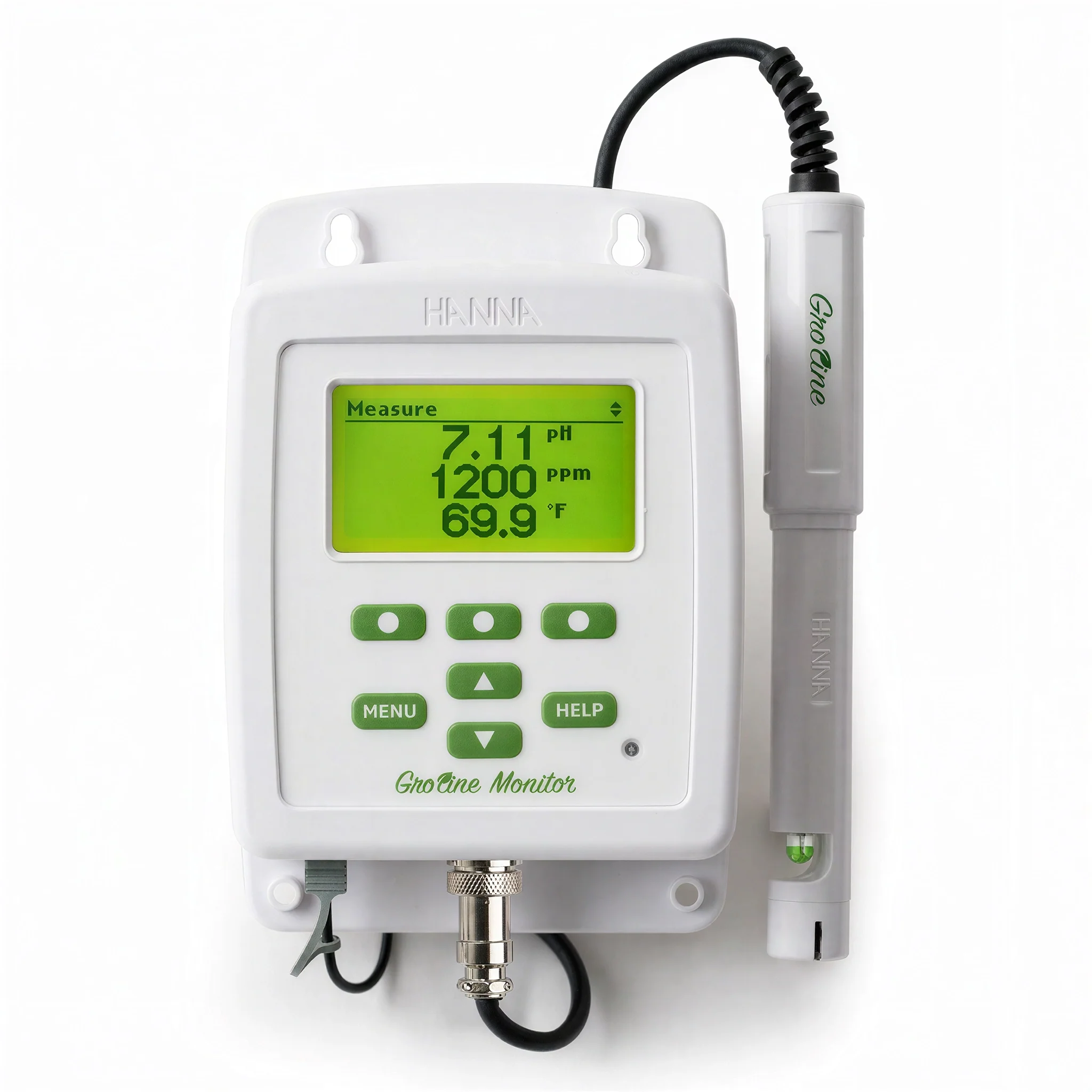 Hanna Instruments GroLine pH/EC/TDS & Temp Monitor