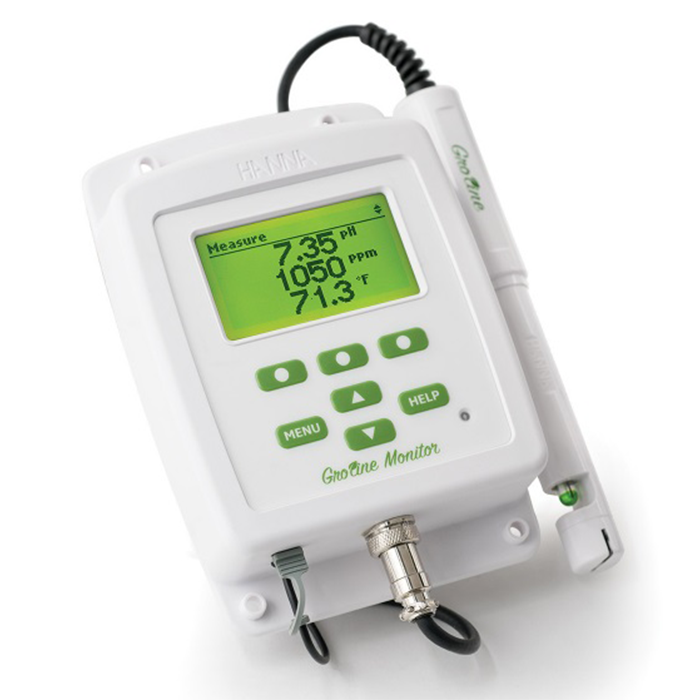 Hanna Instruments GroLine pH/EC/TDS & Temp Monitor