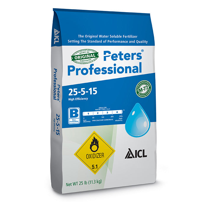 Peters Professional 25-5-15 High Efficiency Fertilizer, 25 lbs.