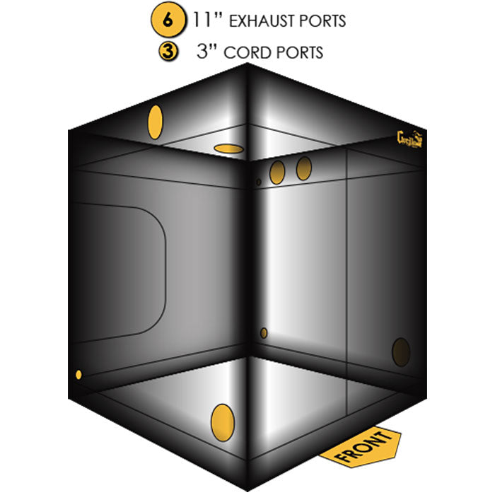 Gorilla Grow Tent 5' x 5' Growers Choice 630 Watt CMH Grow Tent Kit With Automated Ventilation Package