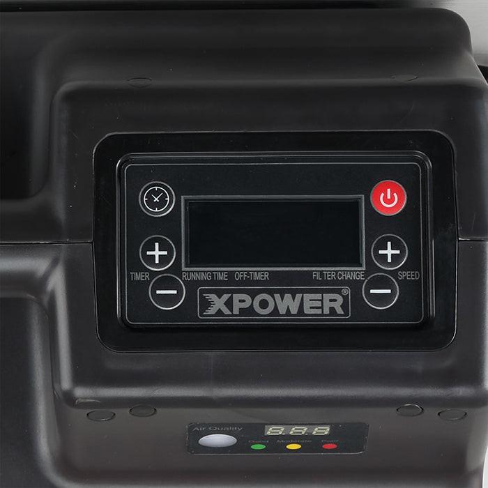 XPOWER X-2830U Professional 5-Stage HEPA Air Scrubber With Dual UV lights, 500 CFM