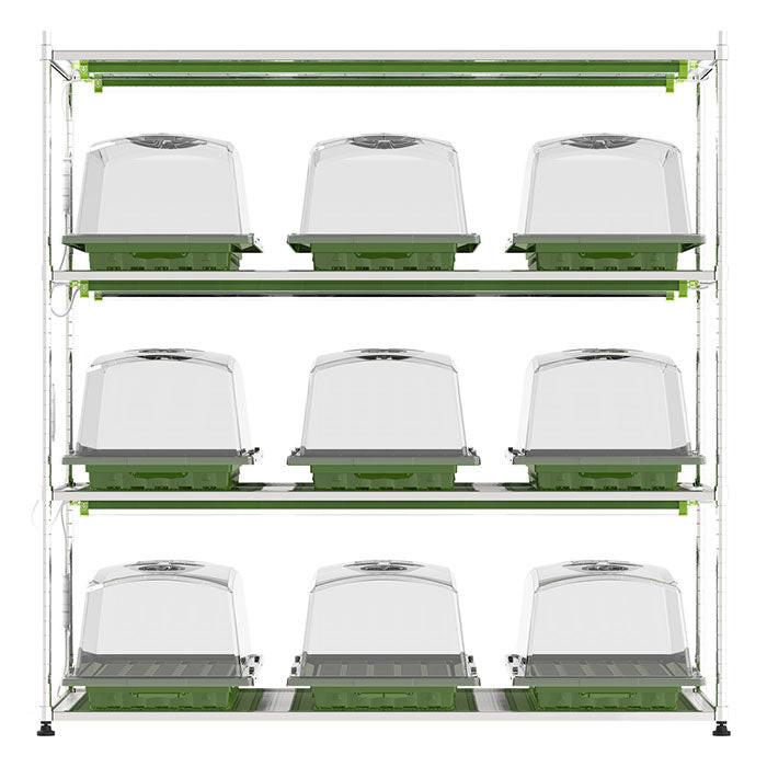 FloraFlex Incubator 18 Watt LED Clone Light, Pack of 2