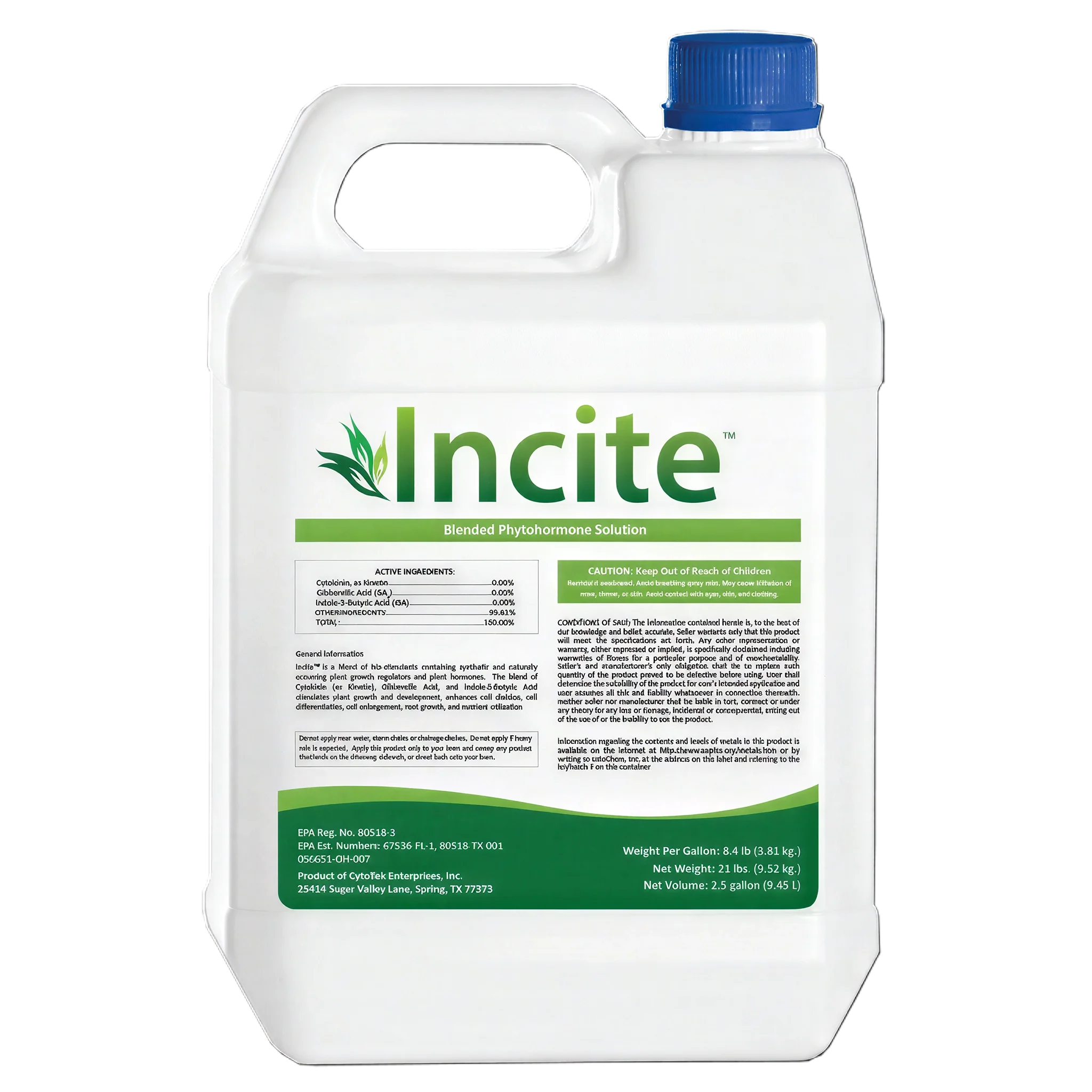 Innova Performance Incite, 2.5 Gallon