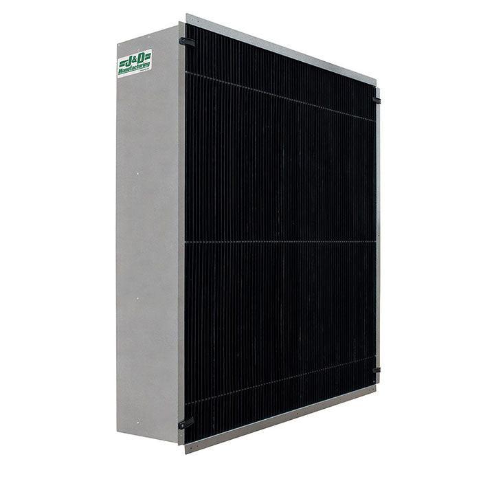 J&D Manufacturing Intake Power Shutter with Light Trap, 42" x 42"