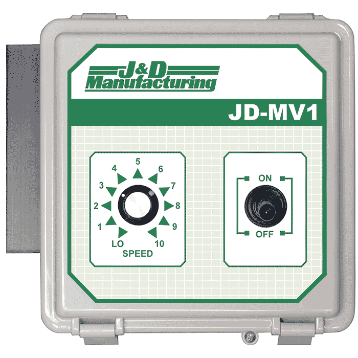 J&D Manufacturing Manual Variable Fan Speed Controller