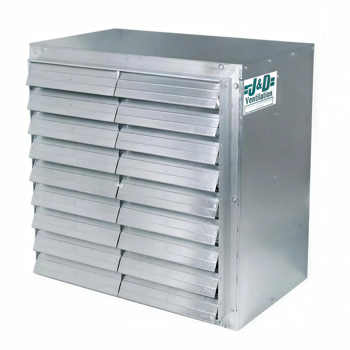 J&D Manufacturing Wall Master Galvanized Exhaust Fan