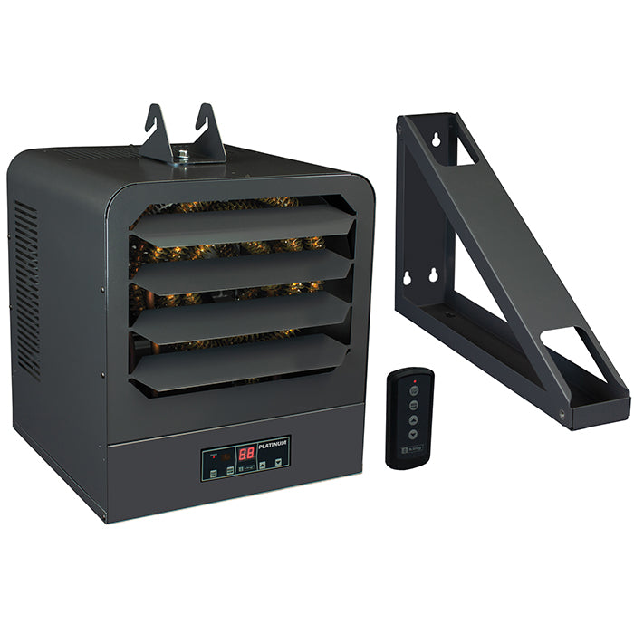 King Electric KB Platinum Unit Heater with Bracket, 1-3Ph, 5Kw - 480 Volt