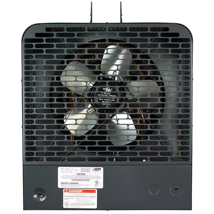 King Electric KB PlatinumX Heavy Duty Electronic Unit Heater, 5000 Watt, 1-3 Ph, 208 Volt