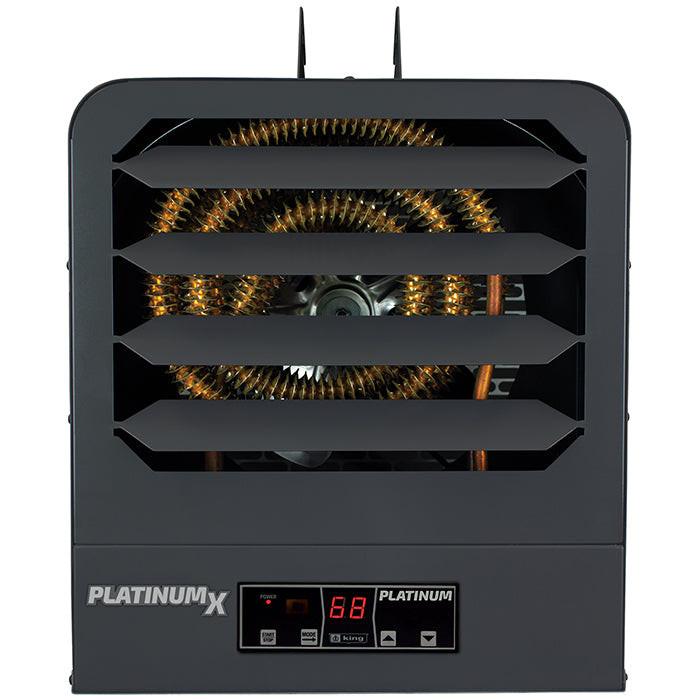 King Electric KB PlatinumX Heavy Duty Electronic Unit Heater, 10000 Watt 1-3 Ph, 480 Volt