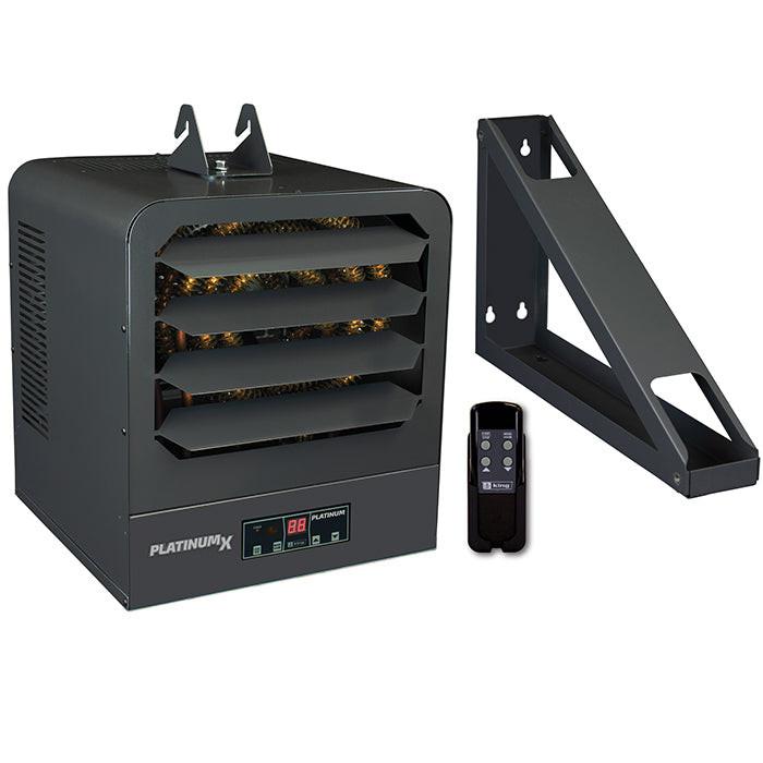 King Electric KB PlatinumX Heavy Duty Electronic Unit Heater, 15000 Watt, 1 Ph with Fuse Block, 208 Volt