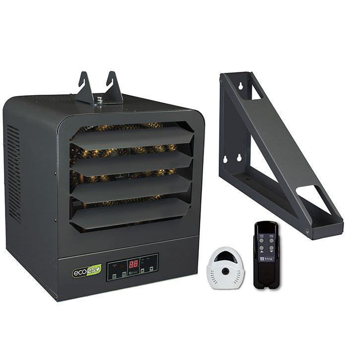 King Electric KB ECO2S+ 2-Stage Unit Heater with Remote Sensor, 10000 Watt, 1 Ph, 208/240 Volt