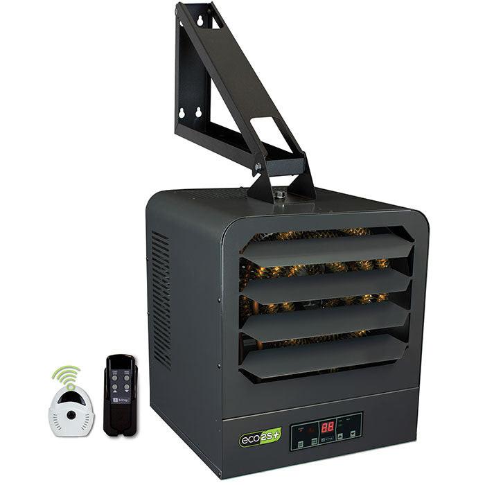 King Electric KB ECO2S+ 2-Stage Unit Heater with Remote Sensor and Fuse Block, 12500 Watt, 1 Ph, 208/240 Volt