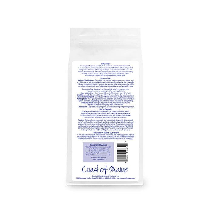 Coast of Maine Kelp Meal Organic Plant Food 1-0-1, 4 lbs