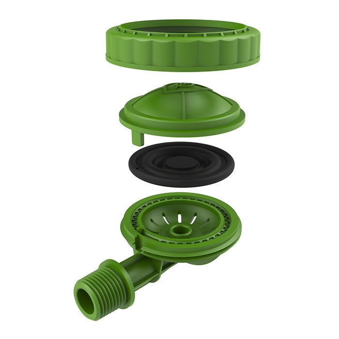 FloraFlex Micro Drip 16-17mm Lateral Flush Valve, 1/2 Inch, Pack of 12