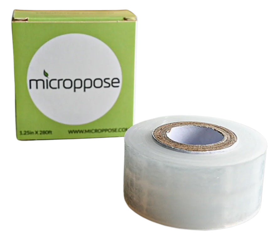 Microppose Clear Polyfilm, 1.25 Inch x 280 Feet