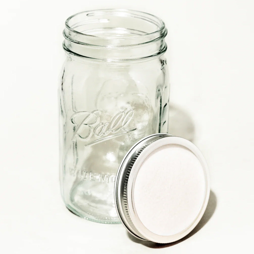 Microppose Synthetic Jar Lid Filters, Pack of 10