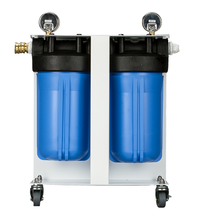 GrowoniX 4300 GPD Lil' Boss Deluxe Dechlorinator and Sediment Filter System with KDF/CAT Premium Carbon Filter