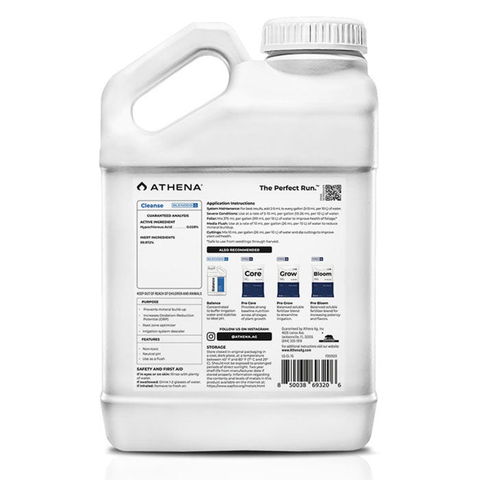 Athena Blended Cleanse, 1 Gallon
