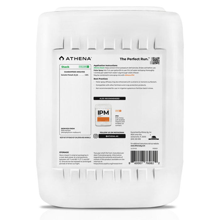 Athena Blended Stack 0-0-1, 5 Gallon