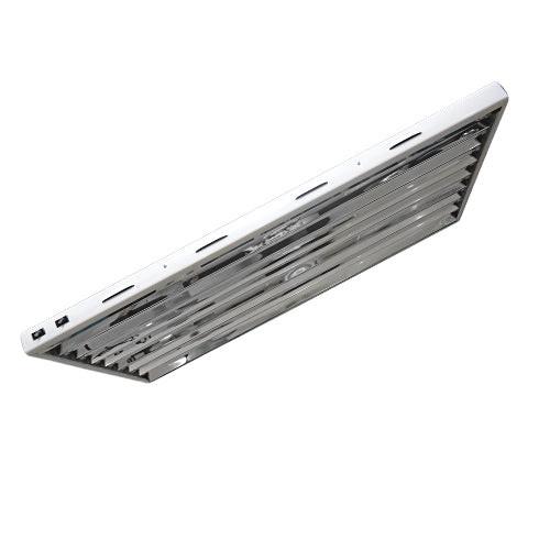 LuxStar 4FT/8 Bulb T5 Fluorescent Grow Light - 6500K Bulbs Included